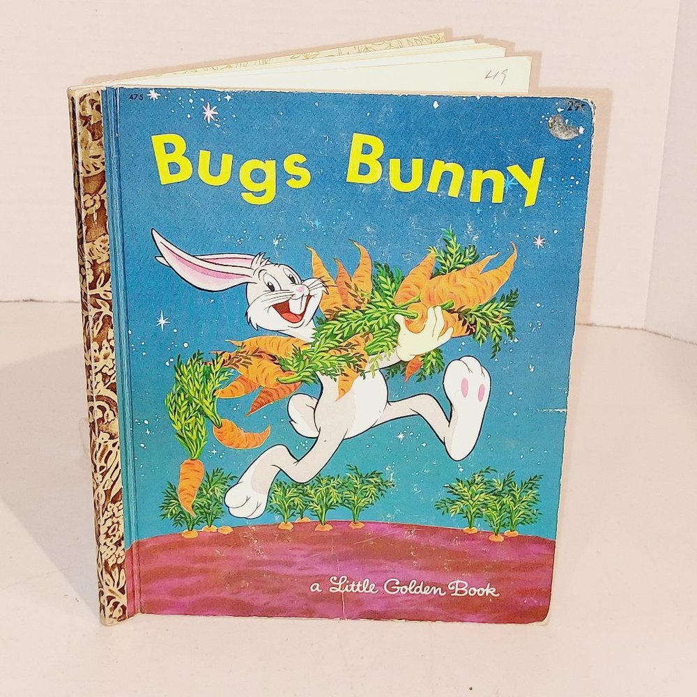 Vtg 1949 Little Golden Book "Bugs Bunny" by Tom Mckimson